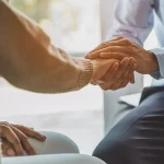 対面施術の写真