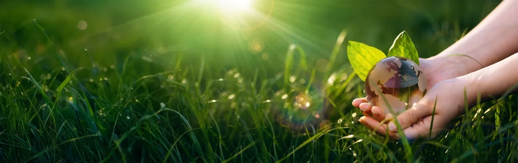 浄化と活性のエネルギーを受ける写真